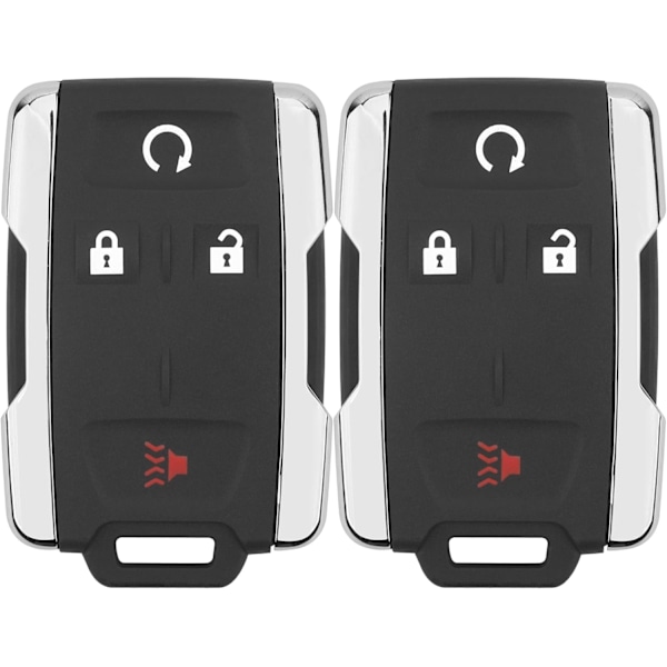 Nyckelbricka Ersättning för 2014-2020 Chevy Silverado 1500 2500 3500/15-21 Colorado/ 2015-2021 GMC Canyon/ 14-20 Sierra Bil Nyckellös Enhet