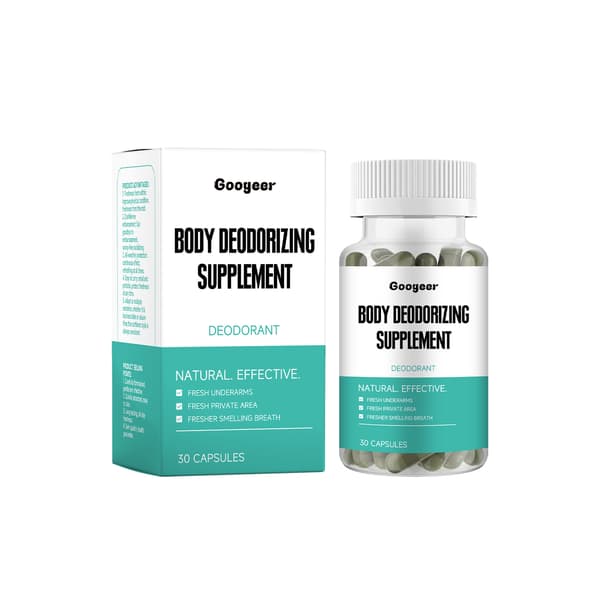 Kropsdeodorantkapsler til kropsbehandling