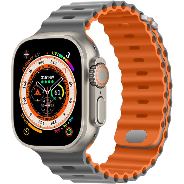 Kompatibel med Apple Watch-armband 49mm 45mm 44mm 42mm 41mm 40mm 38mm,