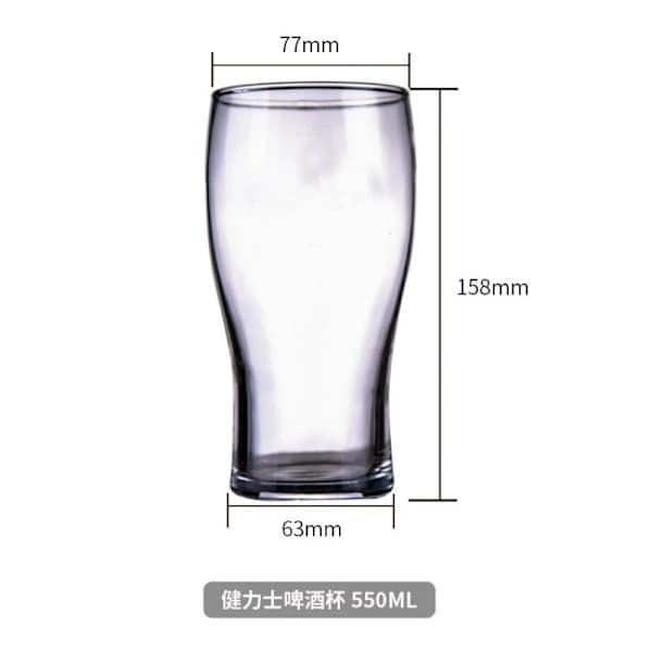 2 Guinness Pintglass