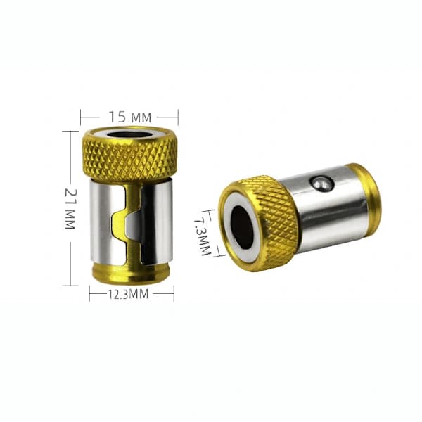 Metallbit magnetisk ring for skaft korrosjonsbeskyttelse bor blå