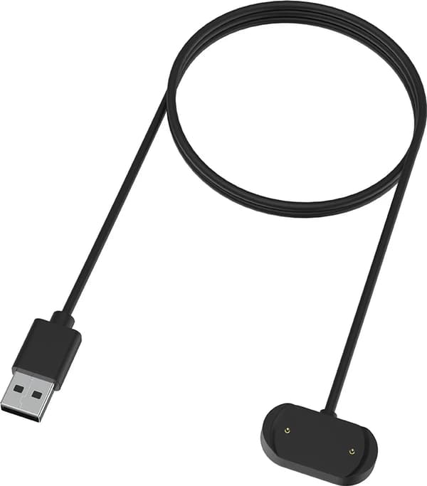 USB-oplader til Amazfit GTR 3/GTR 3 Pro / GTS 3 Sort