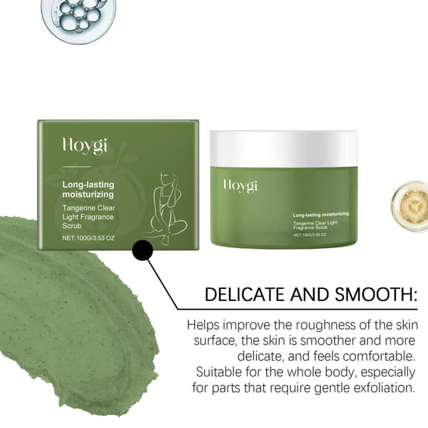 Grøn Orange Scrub