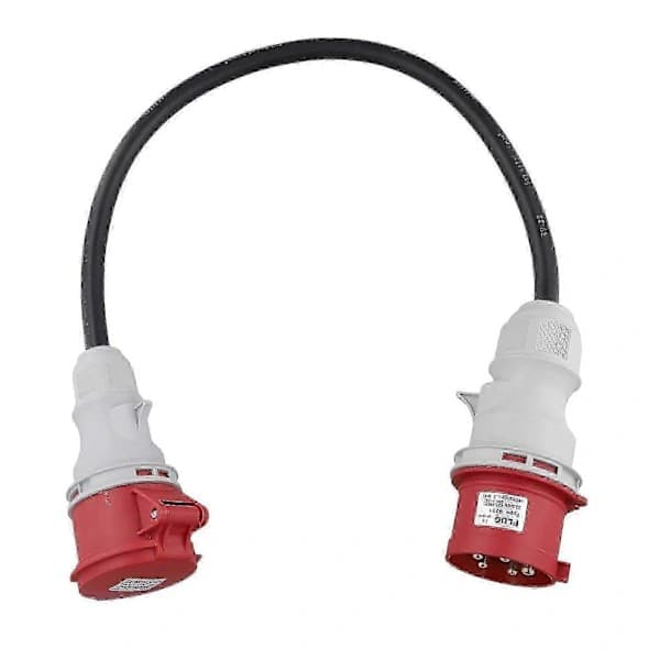 3-faset 400V adapterstik til 32A til 16A slangeforbindelse