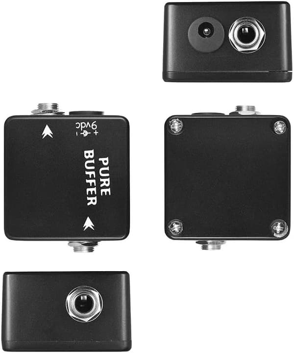 2025 Siste Modell Effektpedal Ren Buffer Gitar Buffer Effektpedal Full Metallkasse