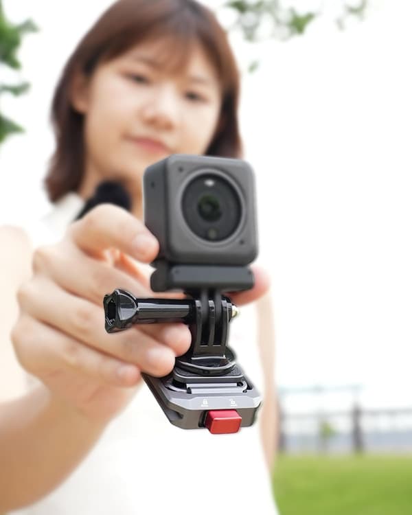 2025 Seneste Model Seastars Quick Release Q38 Action Camera Plate, Arca-Type Quick Release Plate til Gopro, Insta360, DJI Osmo Action/Pocket