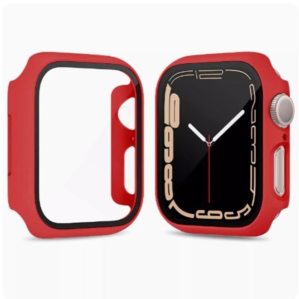 Kompatibel för Apple Watch Series 8 45 mm case med skärmskydd