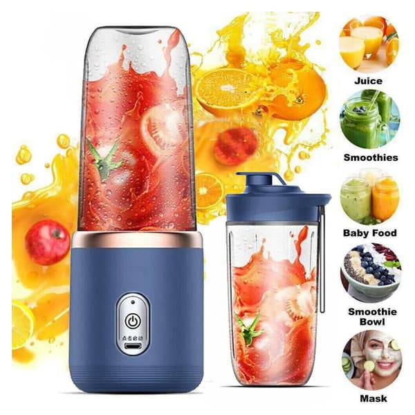 400+400ml multifunktionel blender, smoothie maker, rustfri stål blender, mixer
