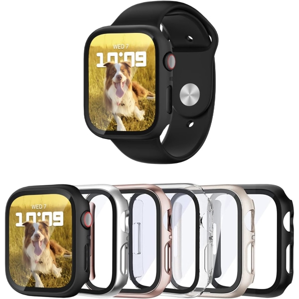 [6-pack] Kompatibel Apple Watch Series SE (2:a generationen)/SE/6/5/4 40MM