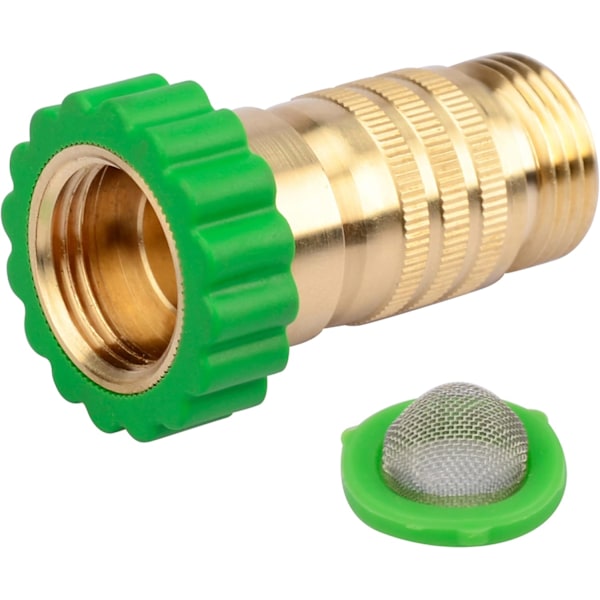 Inline vandtryksreducer, blyfri messingregulator, til autocamper VVS-system, 40-50PSI