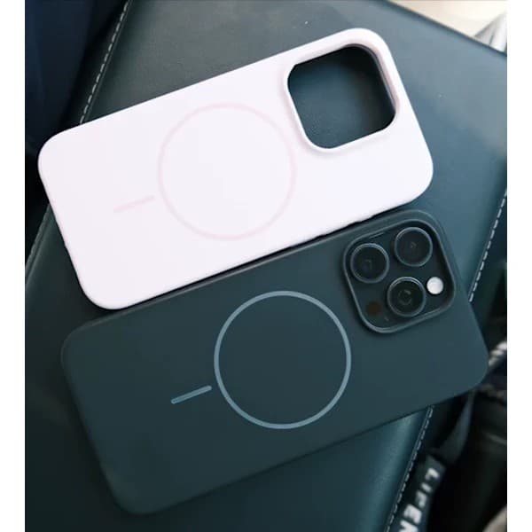 Beskyttende silikonecover til iPhone 16 Plus, gul