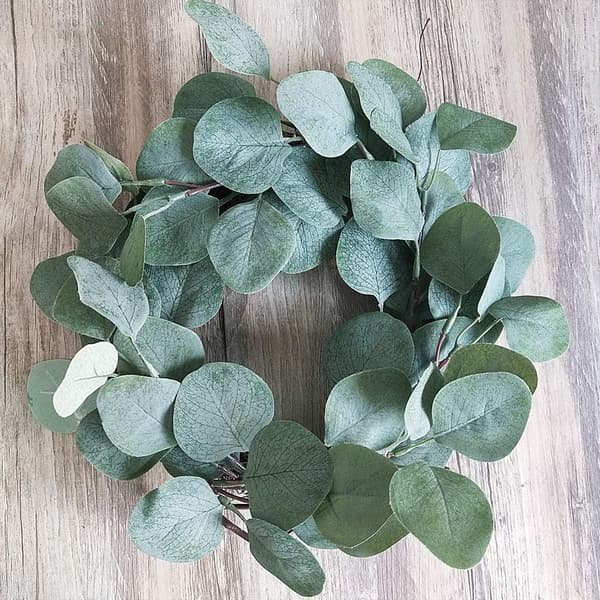 Falske eukalyptusblade stilke - Kunstige sølv dollar planter i bulk