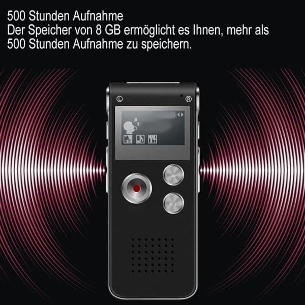 Digitaalinen sanelin tallennustoiminnolla