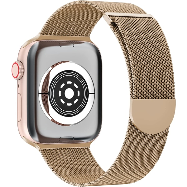 Kompatibel med Apple Watch Band Series Ultra SE 8 7 6 5 4 Gold 38mm/40mm/41mm