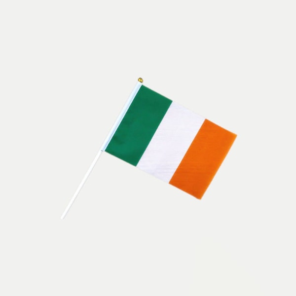National Gusty flaggan skaka flaggan Irish 20 -faced flag