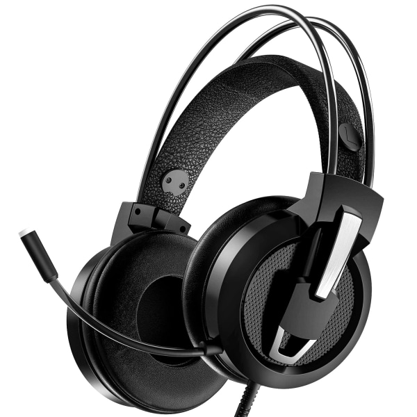 Karvipark Gaming Headset för Xbox One/PS4/PS5/PC/Nintendo Full black