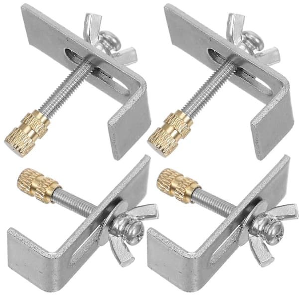 Fäste för underlimmad diskho, monteringsklämmor för diskho, hemrenovering, diskhoar 4.70X1.90X1.70CM Montering 1 set