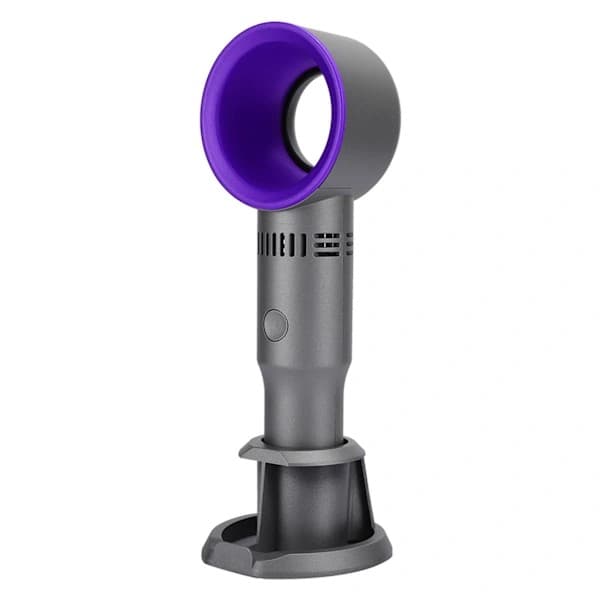 Bladeless Handheld Rechargeable USB Fan (Violet)
