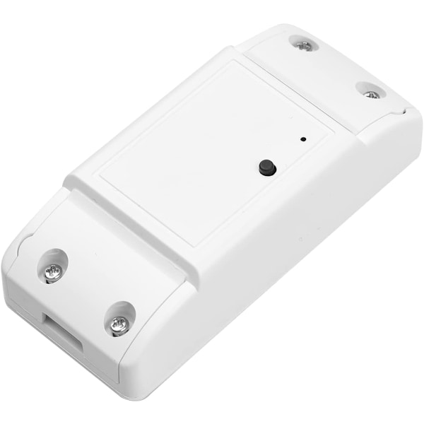 WiFi Smart Switch Kompatibel med Amazon& för Hem Timer 10A/2200W Trådlös Fjärrkontroll Switch för
