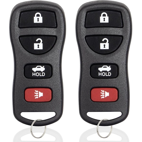 Fjärrkontroll för nyckellöst system, bilnyckel kompatibel med 2002-2017 Nissan Altima/Armada/Maxima/350Z/Quest/Sentra/Infiniti EX35/FX3