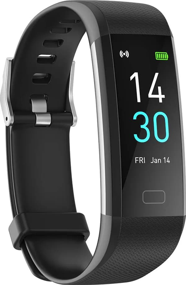 Fitness-tracker med pulsmåler og blodtryksmålerfunktioner