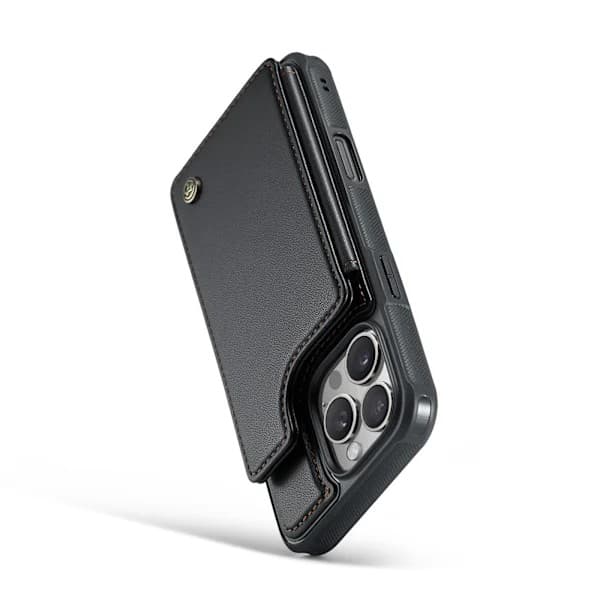Flip-etui til iPhone 12 Pro Max, sort