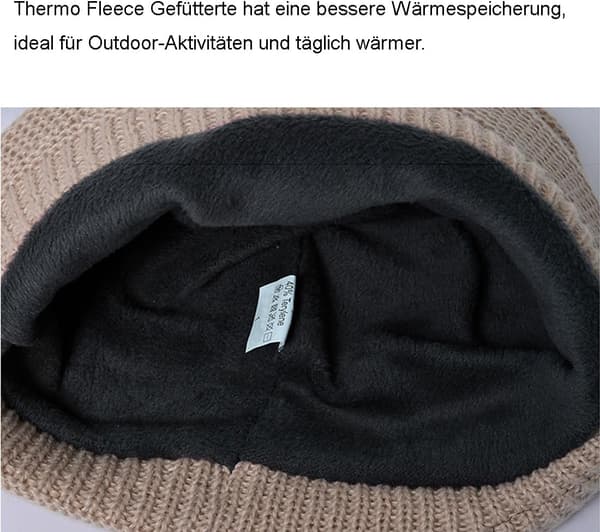 Stickad mössa för kvinnor, varm vintermössa, baskermössa, cylinderhatt, mössor