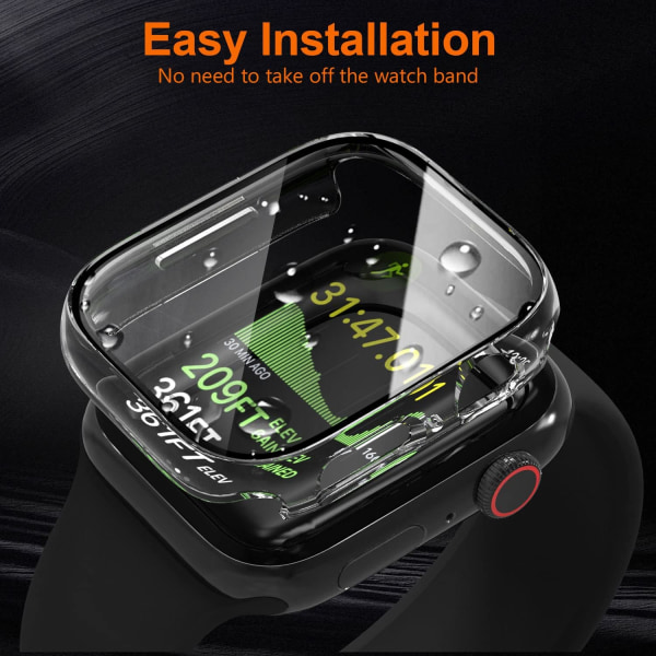 Bumperfodral till Apple Watch Series 8/7 Clear 41mm