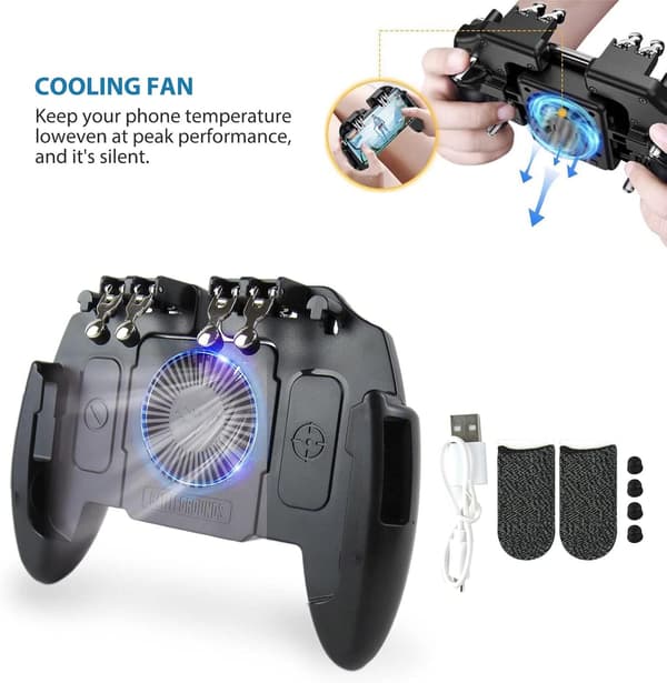2025 Seneste Model Game Pads Trigger Til Pubg Pabg Mobil Joystick Controller Mobiltelefon Gamepad iPhone Android Smartphone