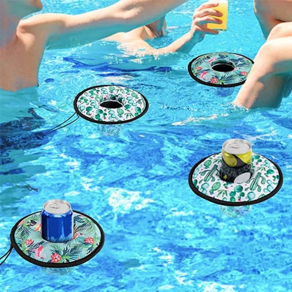 Flydende pool-drinkholder til poolfest, stil 6