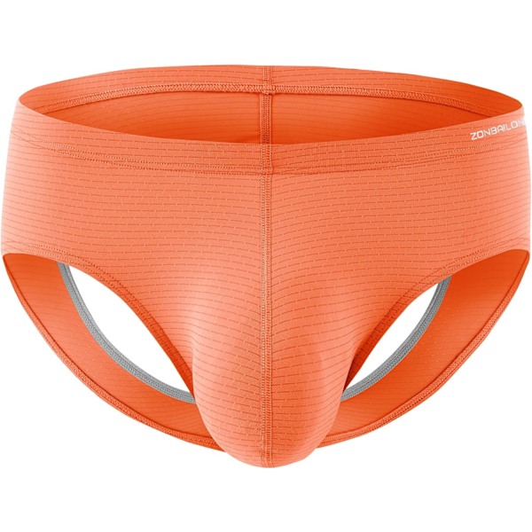 2025 Senaste Modell Herr Jockstrap Underkläder Bulge Pouch Stringtrosa G String Jock Strap 1t-orange 3X-Large