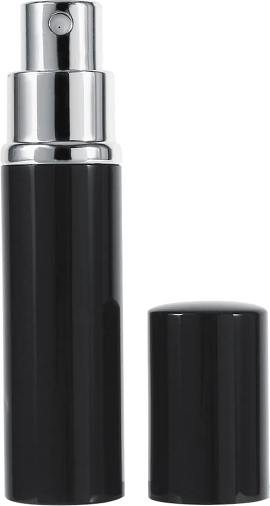 Genopfyldelig sprayflaske til parfume, 2-pak, sort