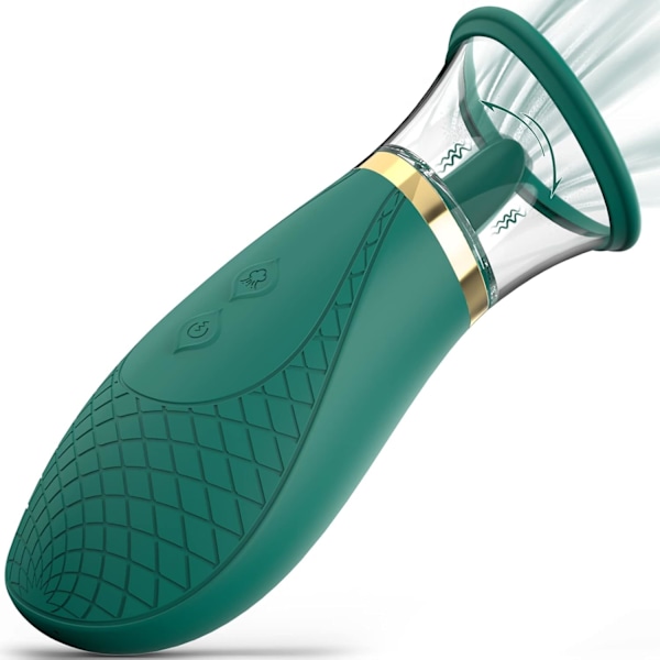 2025 Senaste Modell Klitorissugande Vibrator Sexleksaker, 3 Sugande 9 Slickande Lägen Klitorissugare för Snabb