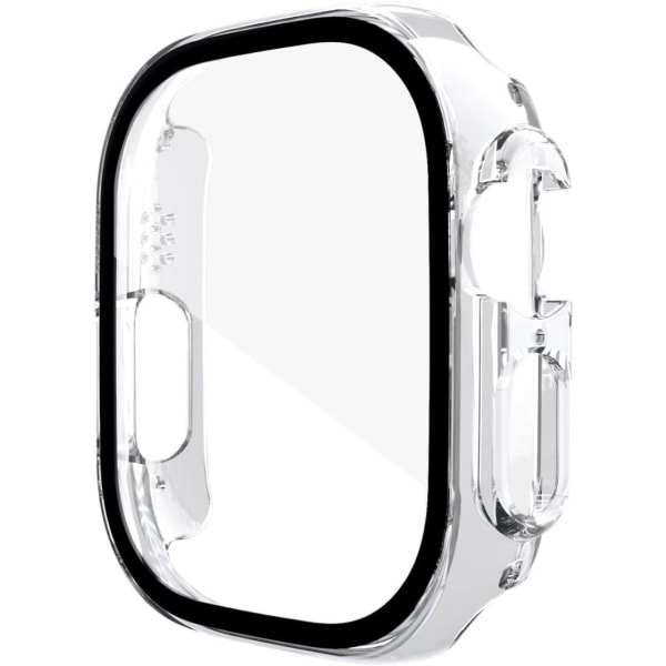 Glasfodral för Apple Watch Ultra 49mm Serie 8 SE Transparent IWatch 8 41mm