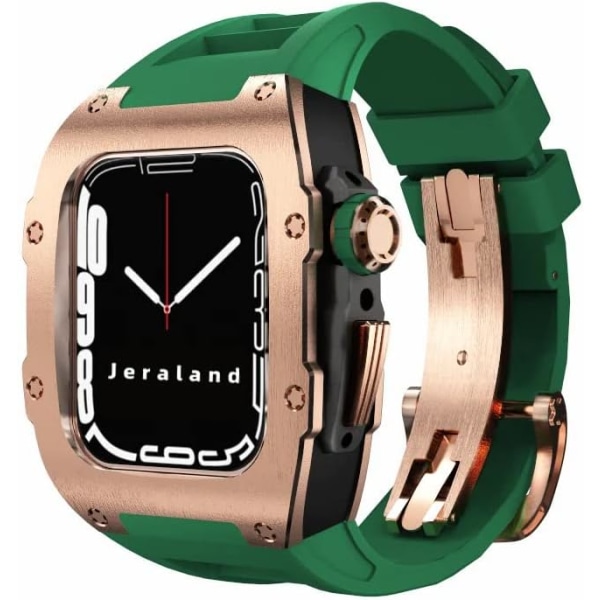 Rm mod-kit för Apple Watch Series 8 7 45 mm Metall Greenrb For 6 5 4 se 44MM