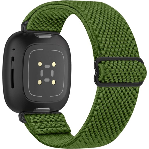 Elastiskt band kompatibelt med Fitbit Versa 4/Versa 3/Fitbit Sense