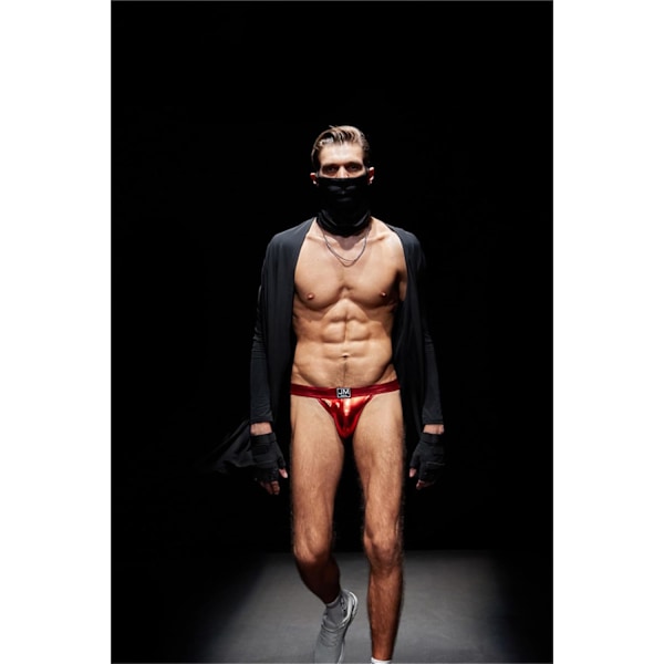 2025 Senaste Modell Herrar Jockstrap Atletisk Support Jockstrap Trosor Underkläder Manliga Kalsonger Jock Strap 295red Large