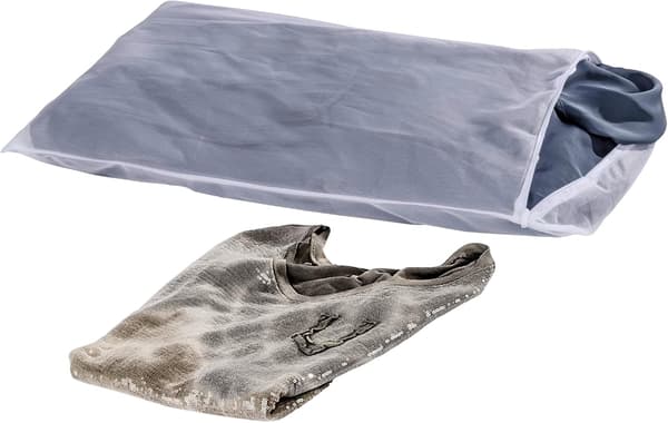 Vaskenett, polyester, hvit, 70 x 50 x 0,5 cm