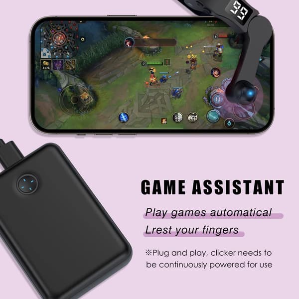2025 Seneste Model Auto Clicker til Smartphone, Telefonskærm Enhed Speed Clicker til Android IOS Apps, Hurtig Klik Simulation Finger Cont