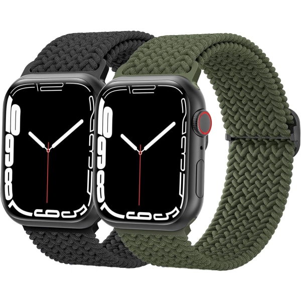 betald Solo Loop kompatibel med Apple Watch Band 40mm 38mm 41mm 42mm