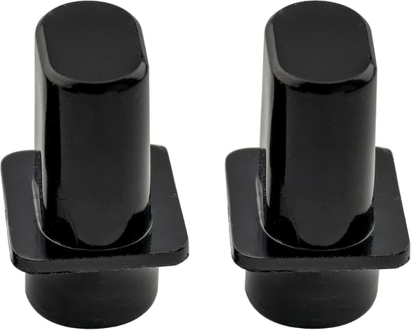 Professionelle tommelfinger-top guitar switch knapper til Telecaster USA, sort (2 stk.)