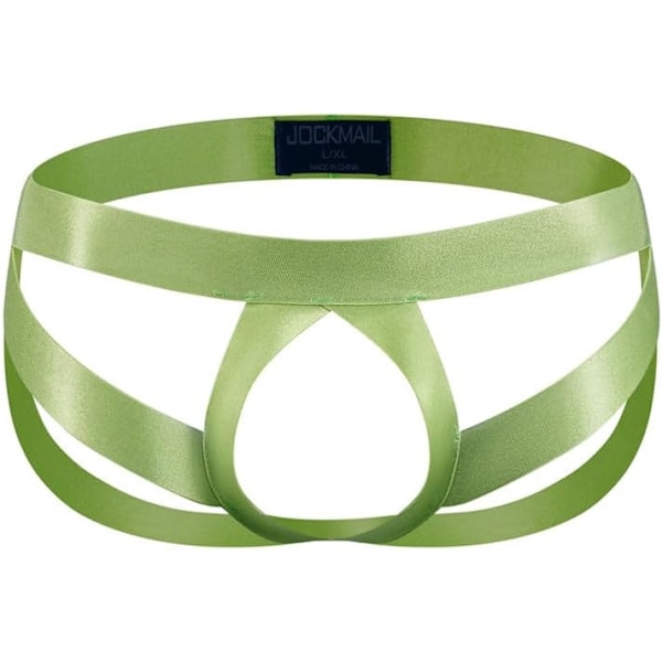 2025 Senaste Modell Super Stretch Jockstraps Herr Underkläder Tanga Herr G-string Grön1 Large-X-Large
