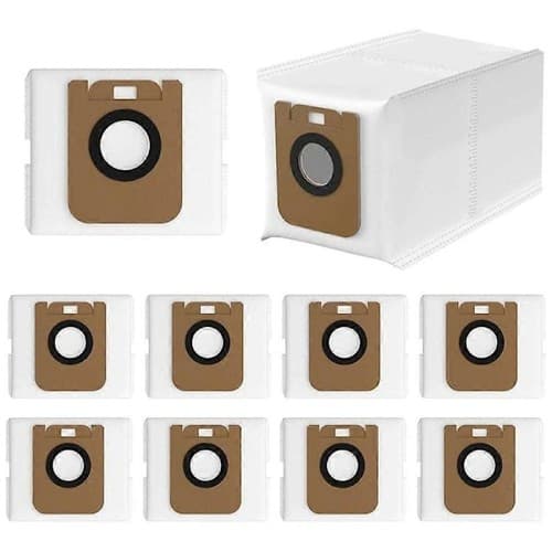 10-pack dammsugarpåsar, RLS3D, för Dreame D10 Plus / D10s Plus / Z10 Pro / L10 Plus dammsugare