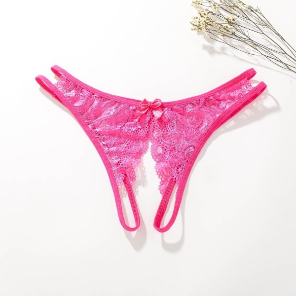 2025 Senaste Modell Dam Spets G-string Trosor Underkläder Låg Midja T-Back Underbyxor Paket med 1-5 5-pack X-Large