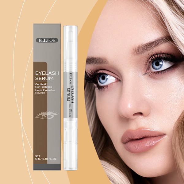 2025 Senaste Modell Mascara Böjer Ögonfransarna Skonsamt Återfuktar Dagligen Naturlig, Långvarig Och Kladdfri Mascara