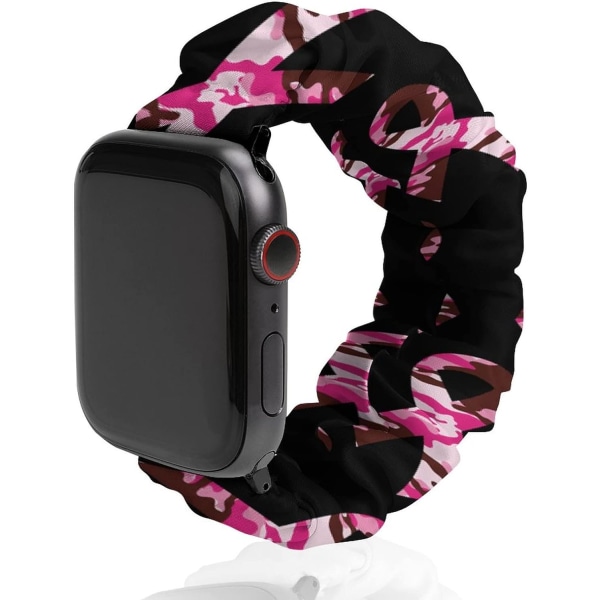 Sportband kompatibel med Apple Watch-band 38mm 40mm 42mm 44mm för