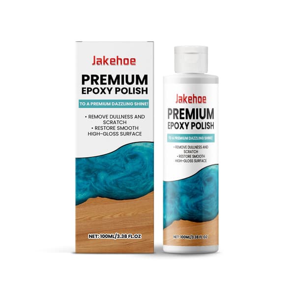 Epoxyharpiks Polermiddel – Skånsom Ridsefjerner og Restaurator til Biler, Glas, Gulve – 100 ml