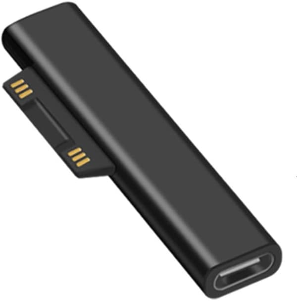 2025 Nyeste modell PD USB C til DC-adapter 15V 4A 60W, 100W PD Type C til Surface-adapter Laget for Surface Pro 7/Pro 6/Pro 5/Pro 4/Pro 3,Sur