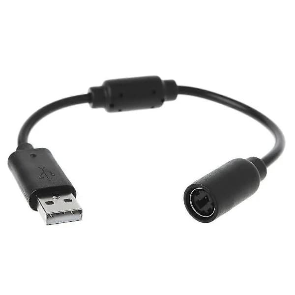 USB Breakaway-kabeladapterledning erstatning til Xbox 360 kablet spilcontroller