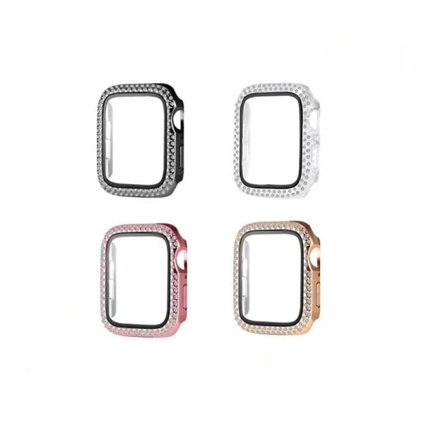 4-pack Bling- case för Apple Watch Series 9/8/7 41 mm, glitter
